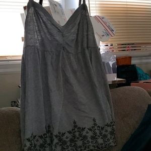 Torrid Gray Floral Cami